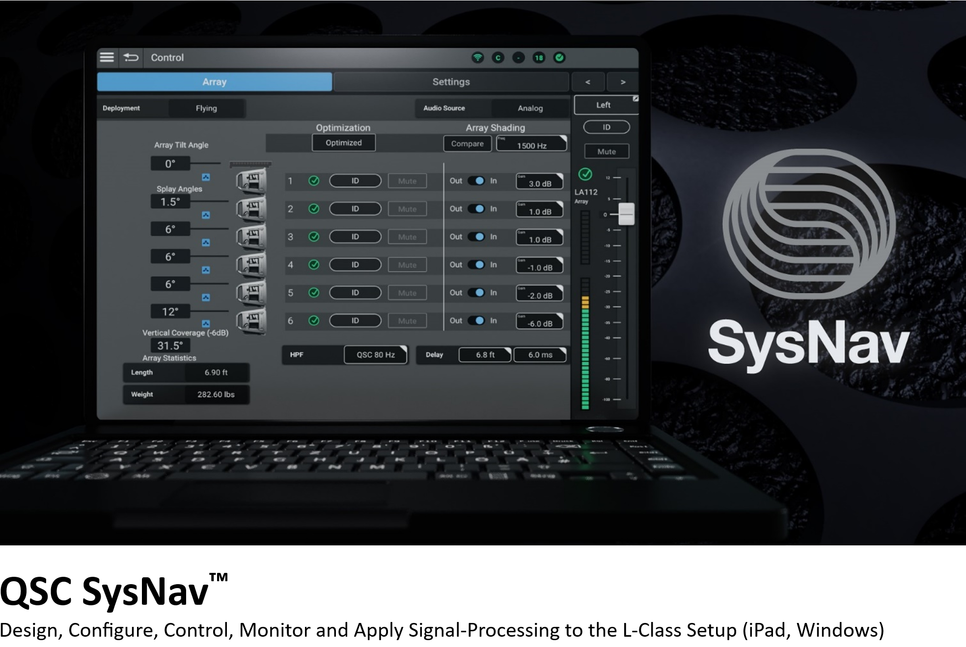 QSC L-Class LA108 LineArray Element