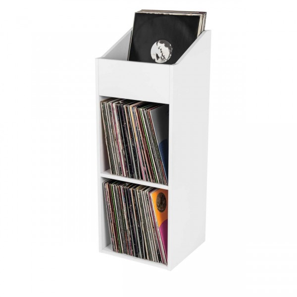 GLORIOUS Record Rack 330 White