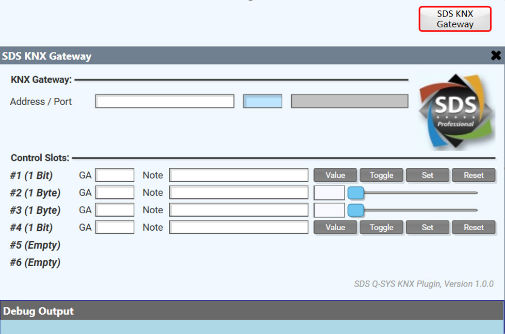 SDS Swiss KNX PlugIn Lizenz für ABB IPS/S 3.1.1 Gateway