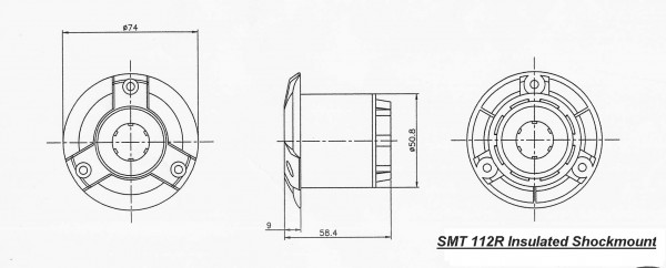 AUDIX Accessories SMT1218R