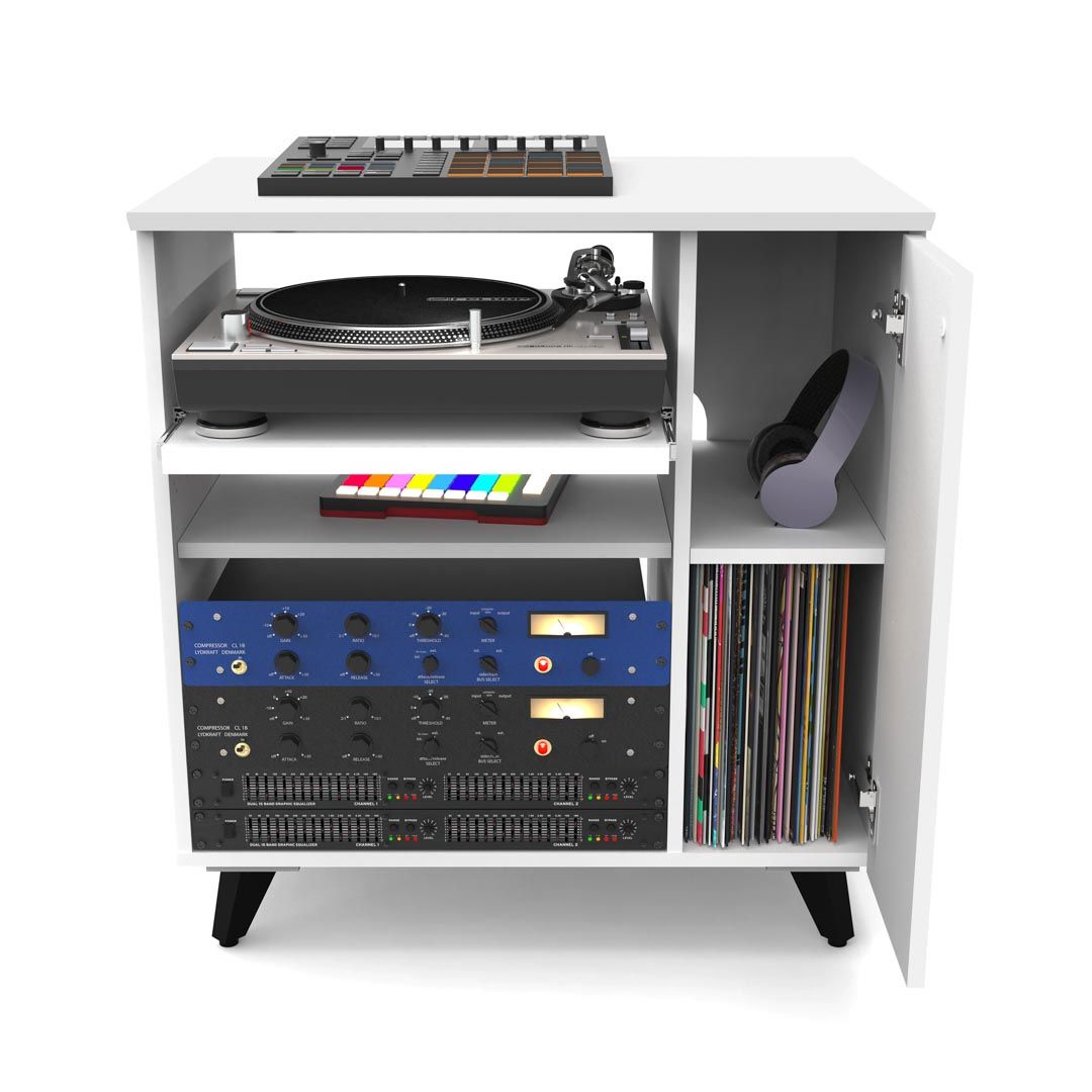 GLORIOUS Modular Side Rack White