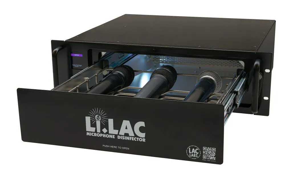 Li.LAC Microphone Disinfector