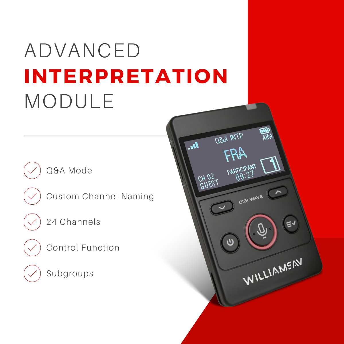 WILLIAMS AV DigiWave DLT 400 AIM